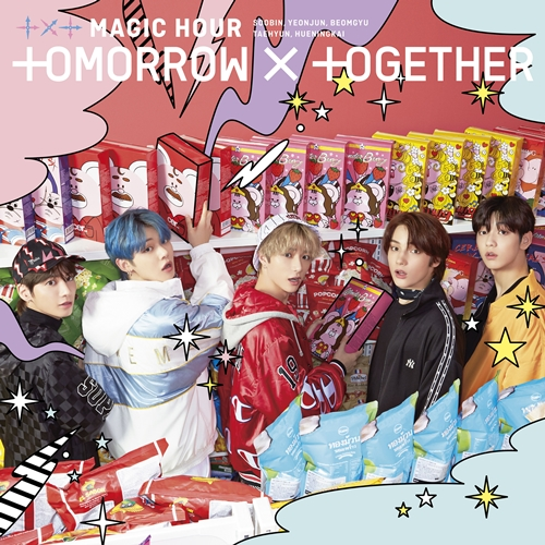 MAGIC HOUR [初回限定盤B][CD MAXI][+DVD] - TOMORROW X TOGETHER