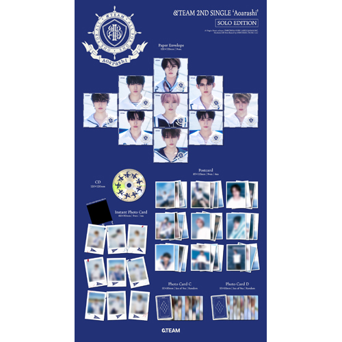 青嵐 (Aoarashi) [メンバーソロジャケット盤 - JO -][CD MAXI] - &TEAM