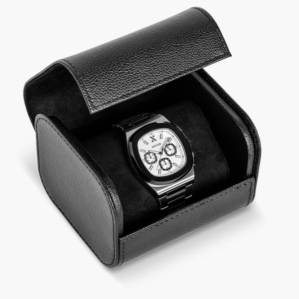 JX1 Chronograph Watch - Black and Silver - JAXXON