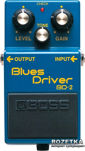 Педаль эффектов Boss BD-2 Blues Driver – фото, отзывы