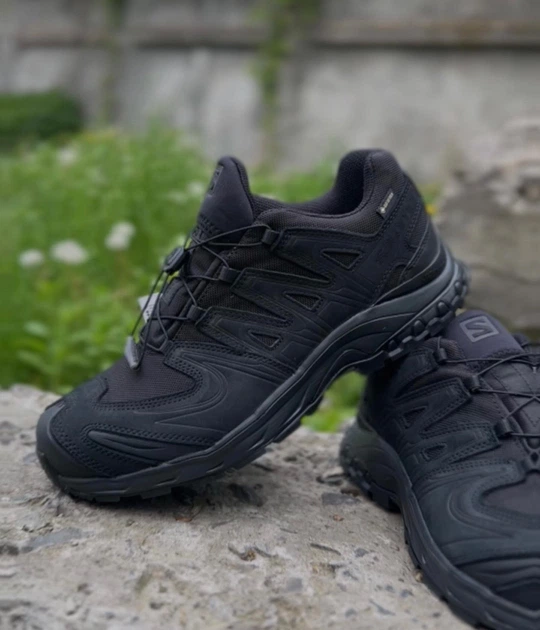 Тактические кроссовки SALOMON XA FORCES GTX, черные, размер 45 (1