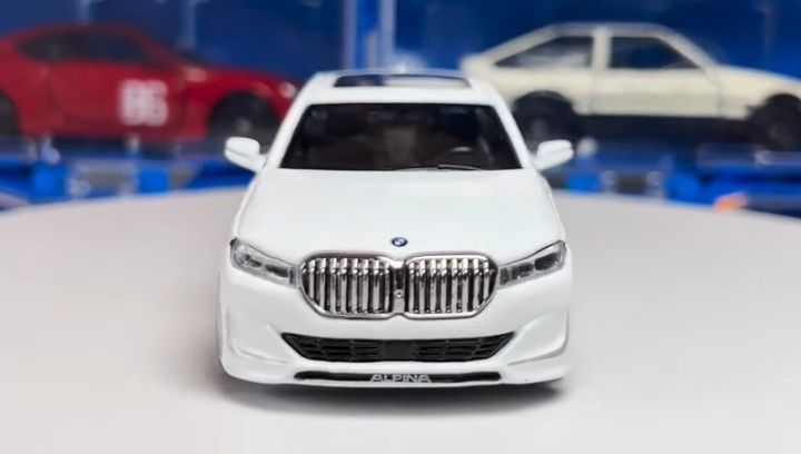 Машинка Premium MINI GT BMW Alpina B7 xDrive 1:64 White – игрушки