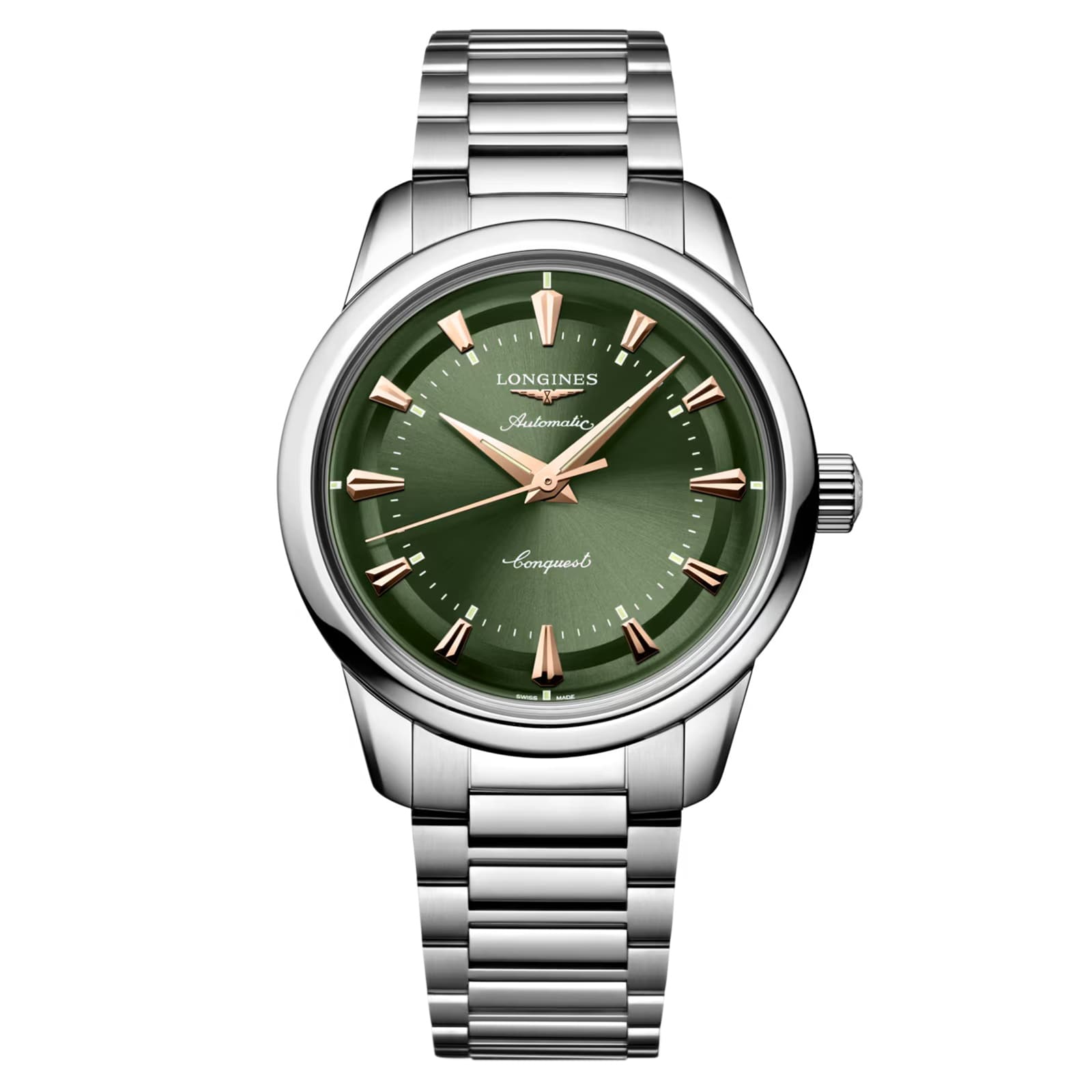 Longines Conquest Heritage 38mm Mens Watch Green L16494026