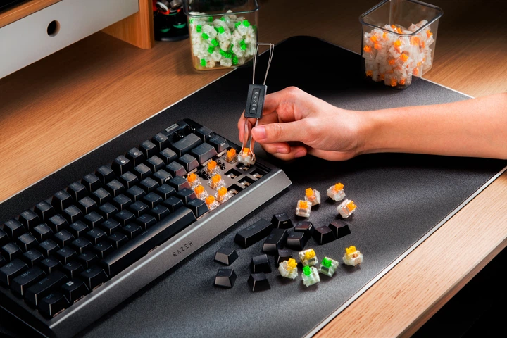 Клавиатура проводная Razer BlackWidow V4 75% Black (RZ03-05000100