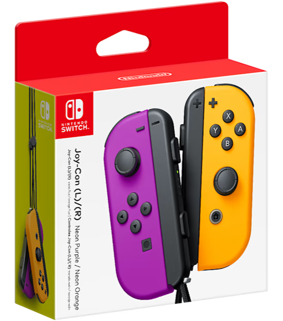 Геймпад Nintendo Switch Joy-Con Pair Neon Purple Orange