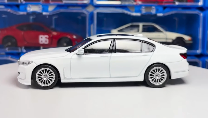 Машинка Premium MINI GT BMW Alpina B7 xDrive 1:64 White – игрушки