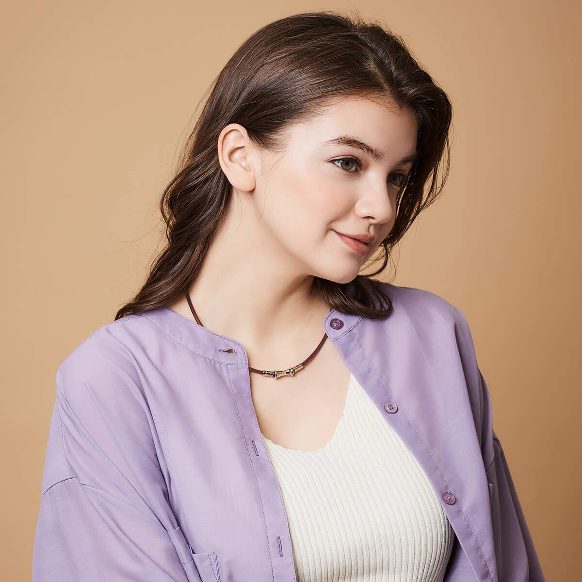 コラントッテ TAO ネックレス スリム RAFFI mini【BR】（ラフィ ミニ