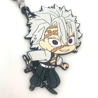 鬼滅の刃-実弥-不死川実弥つままれストラップ-チャーム イヤホン