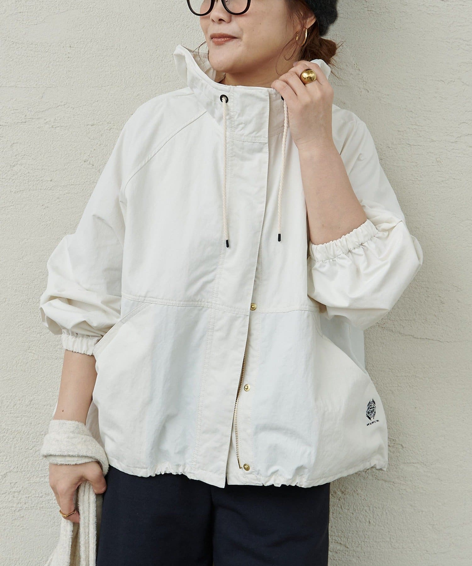 F&B】撥水リサイクルナイロンマウンテンパーカー | PUAL CE CIN