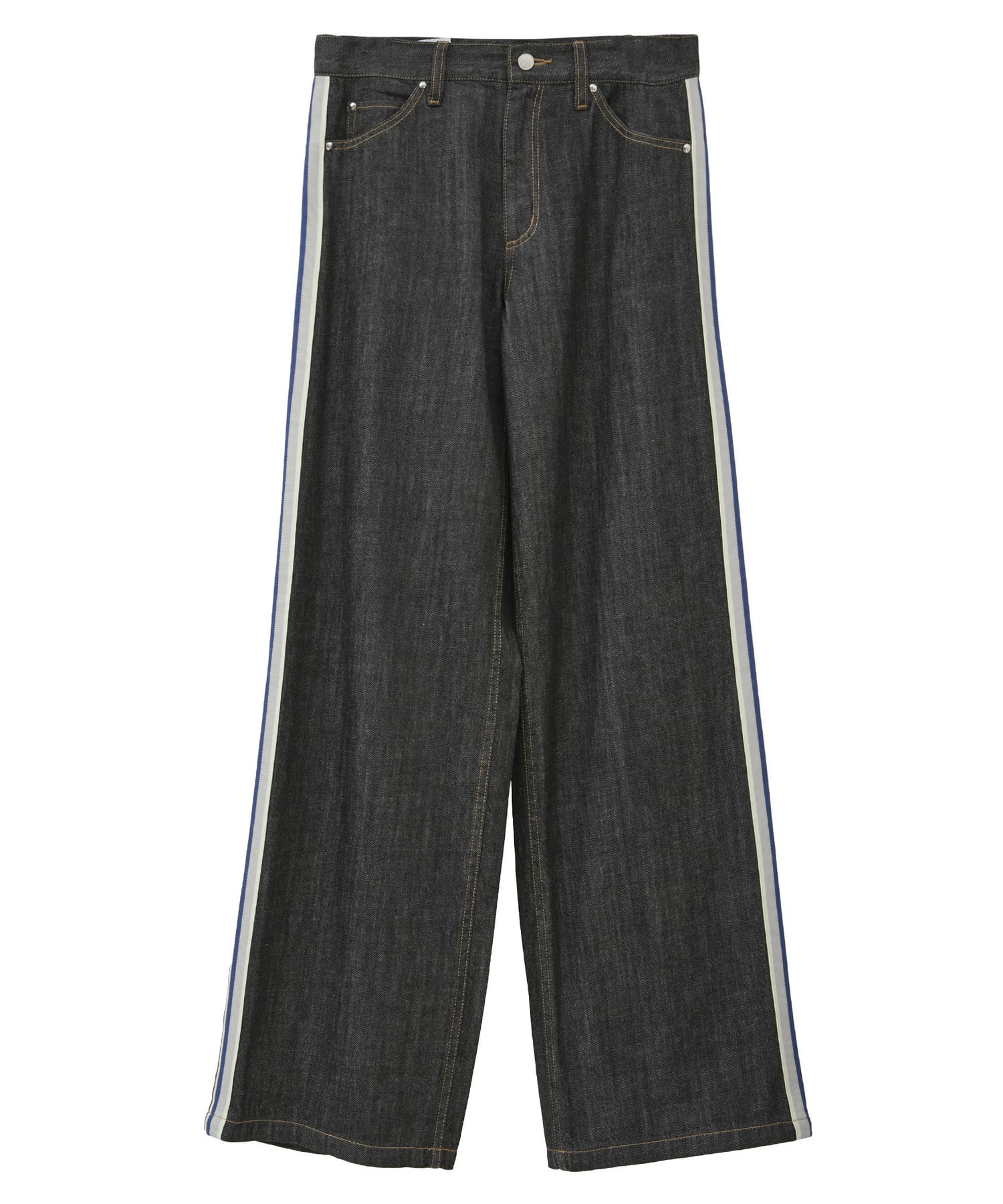 kotohayokozawa】SIDE LINE WIDE FLARE DENIM PANTS｜CONVERSE TOKYO
