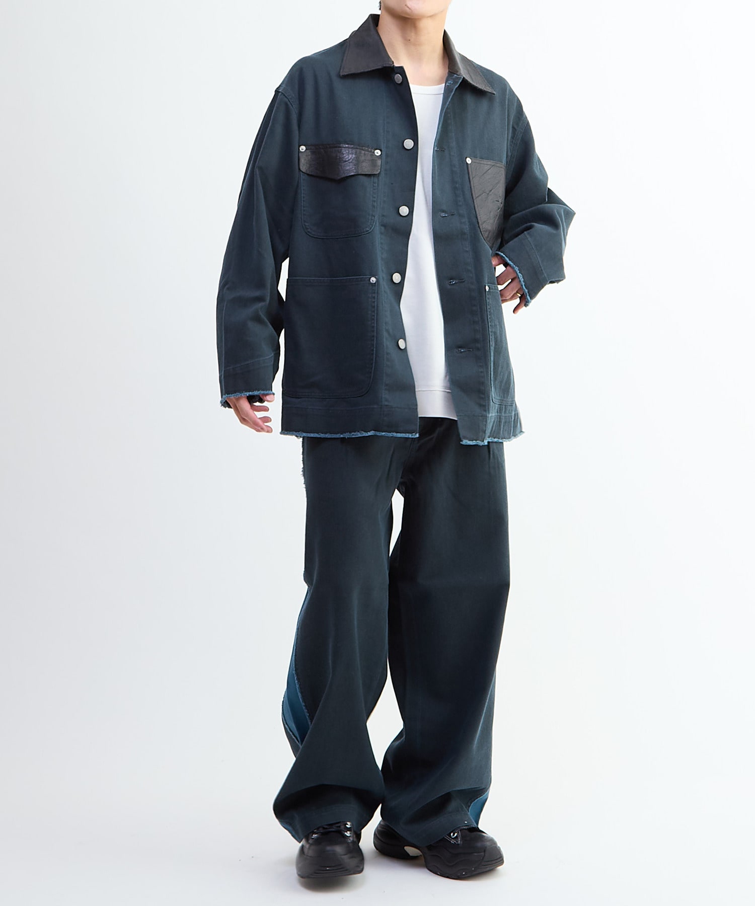 NAVY SERIES】TWILL MECHANIC JACKET (SET-UP)｜CONVERSE TOKYO