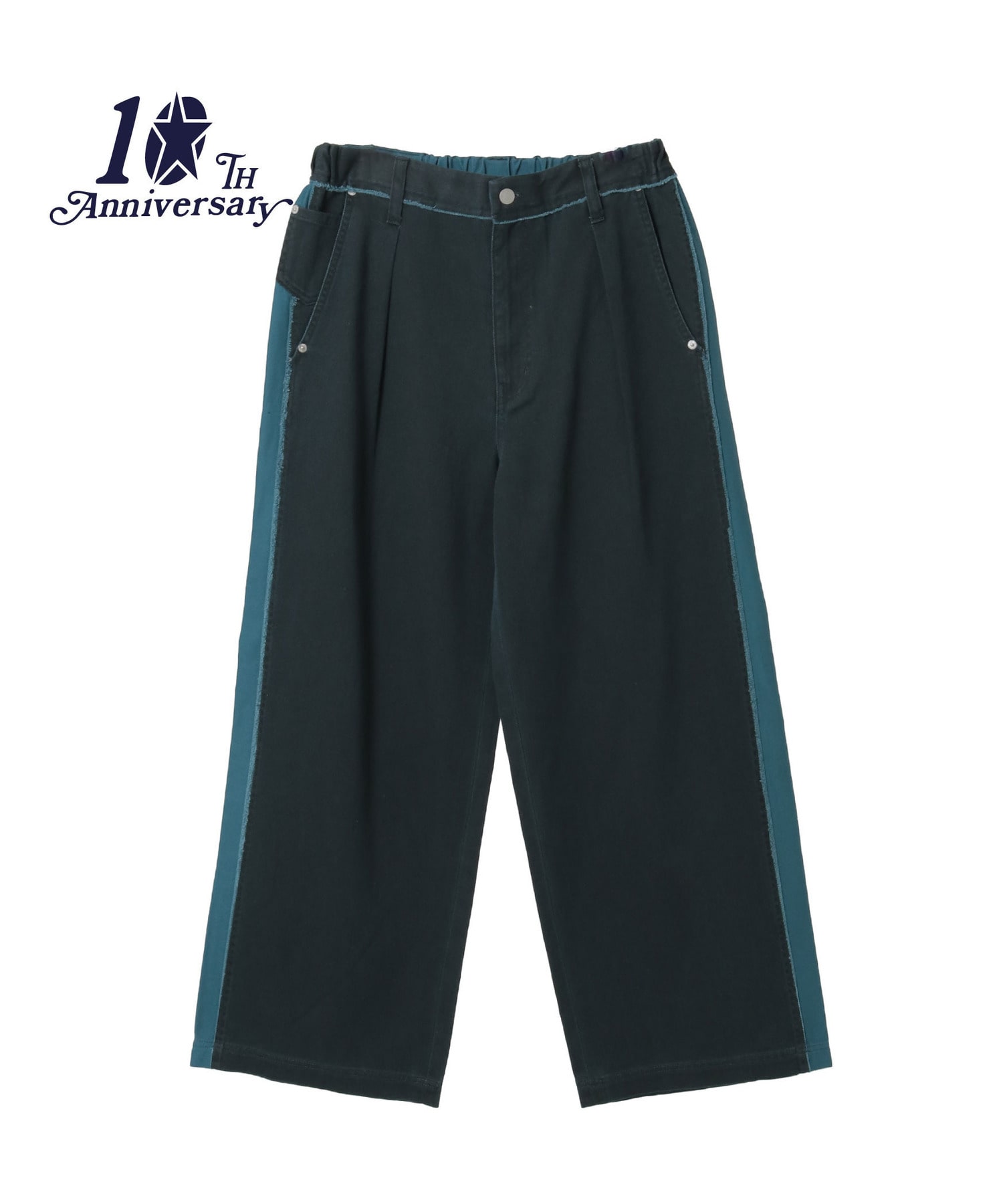 NAVY SERIES】TWILL MECHANIC WIDE PANTS (SET-UP)｜CONVERSE TOKYO