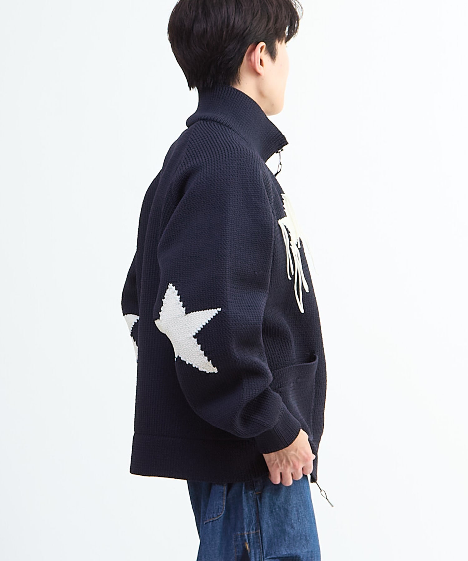 STAR☆ FRINGE COWICHAN CARDIGAN｜CONVERSE TOKYO (コンバース