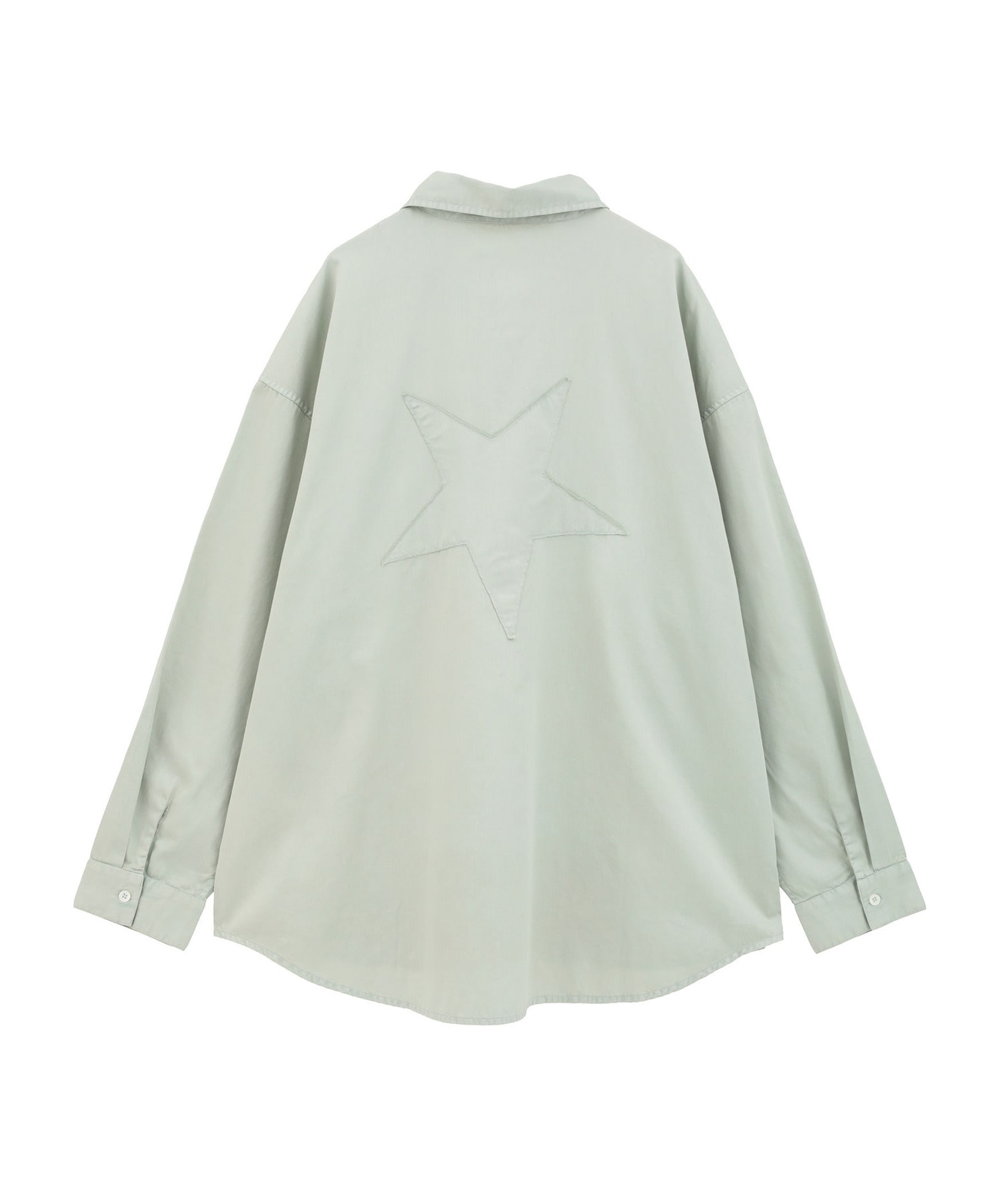 ACID WASH STAR☆ PATCH SHIRT｜CONVERSE TOKYO (コンバーストウキョウ