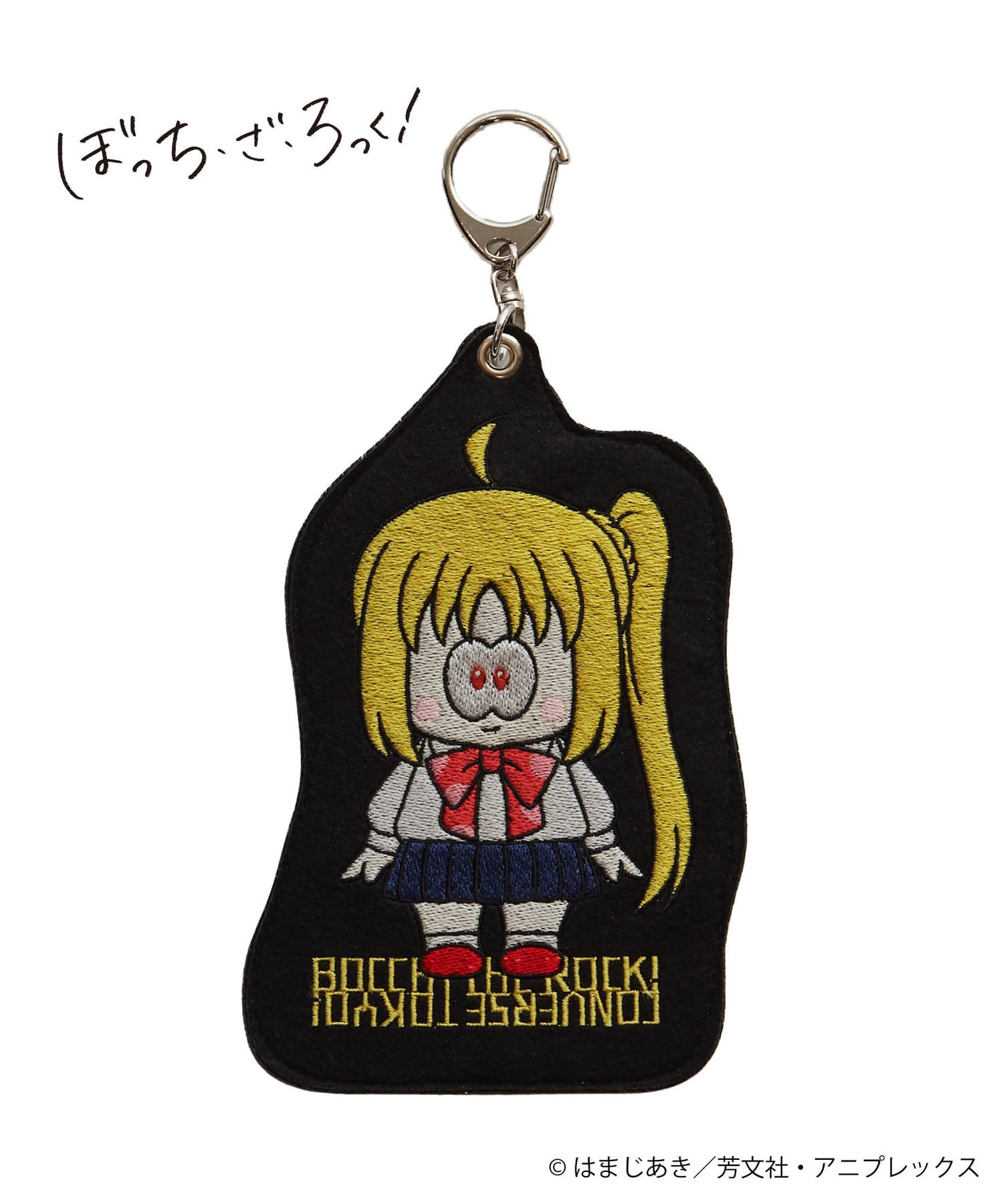 アニメ【ぼっち・ざ・ろっく！】【HUMAN ROBOT】EMBROIDERY POACH