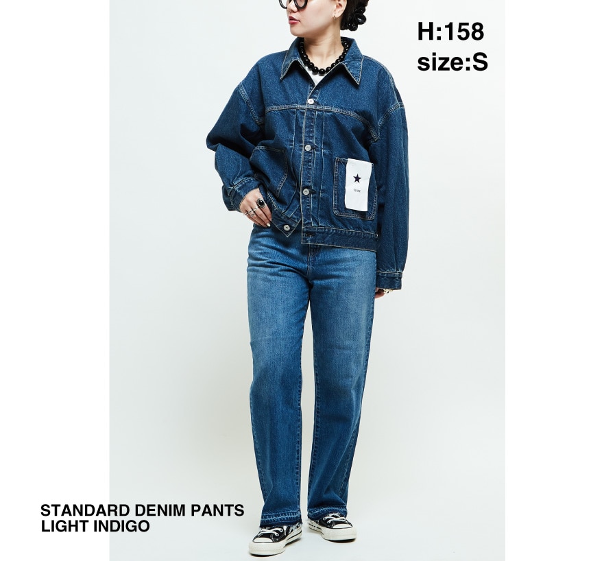 KURO/クロ】EXCLUSIVE DENIM ☆ SIZE GUIDE｜CONVERSE TOKYO