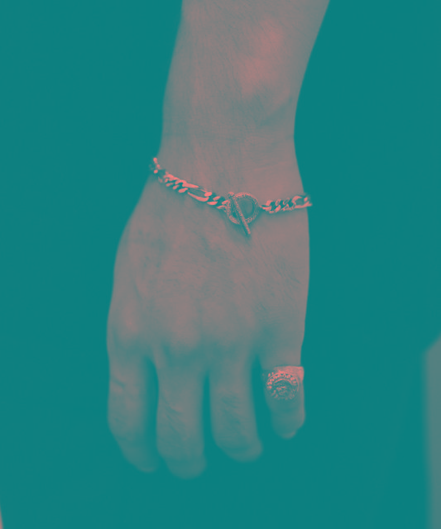 Figaro Wide Chain Bracelet(M SILVER): Antidote BUYERS CLUB: MENS