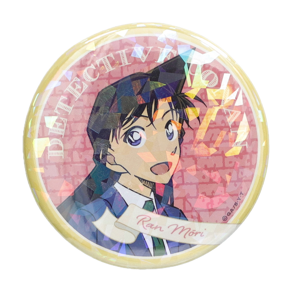 名探偵コナン ホログラム缶バッジ (ミステリーフレーム 毛利蘭)