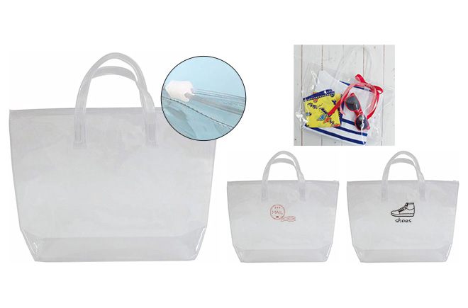 PVC クリアバッグ スライダー付 Sサイズ | オリジナルグッズ・OEM