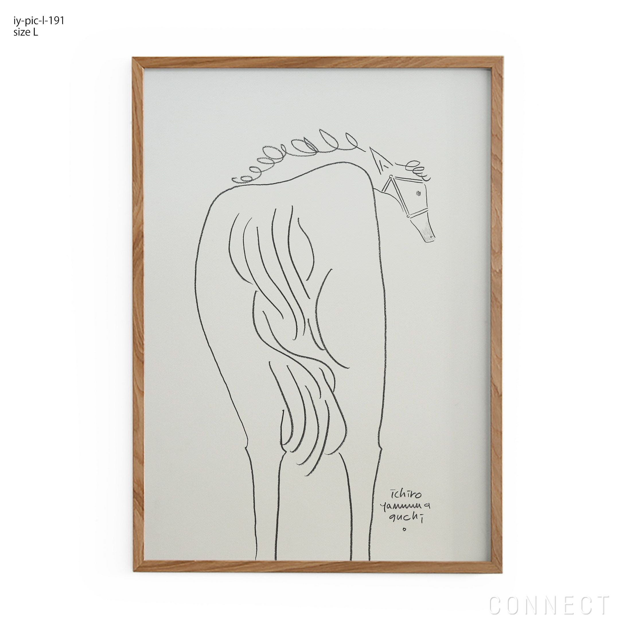 販売終了］山口一郎 / Lサイズ / 馬 / iy-pic-l-191 | CONNECT