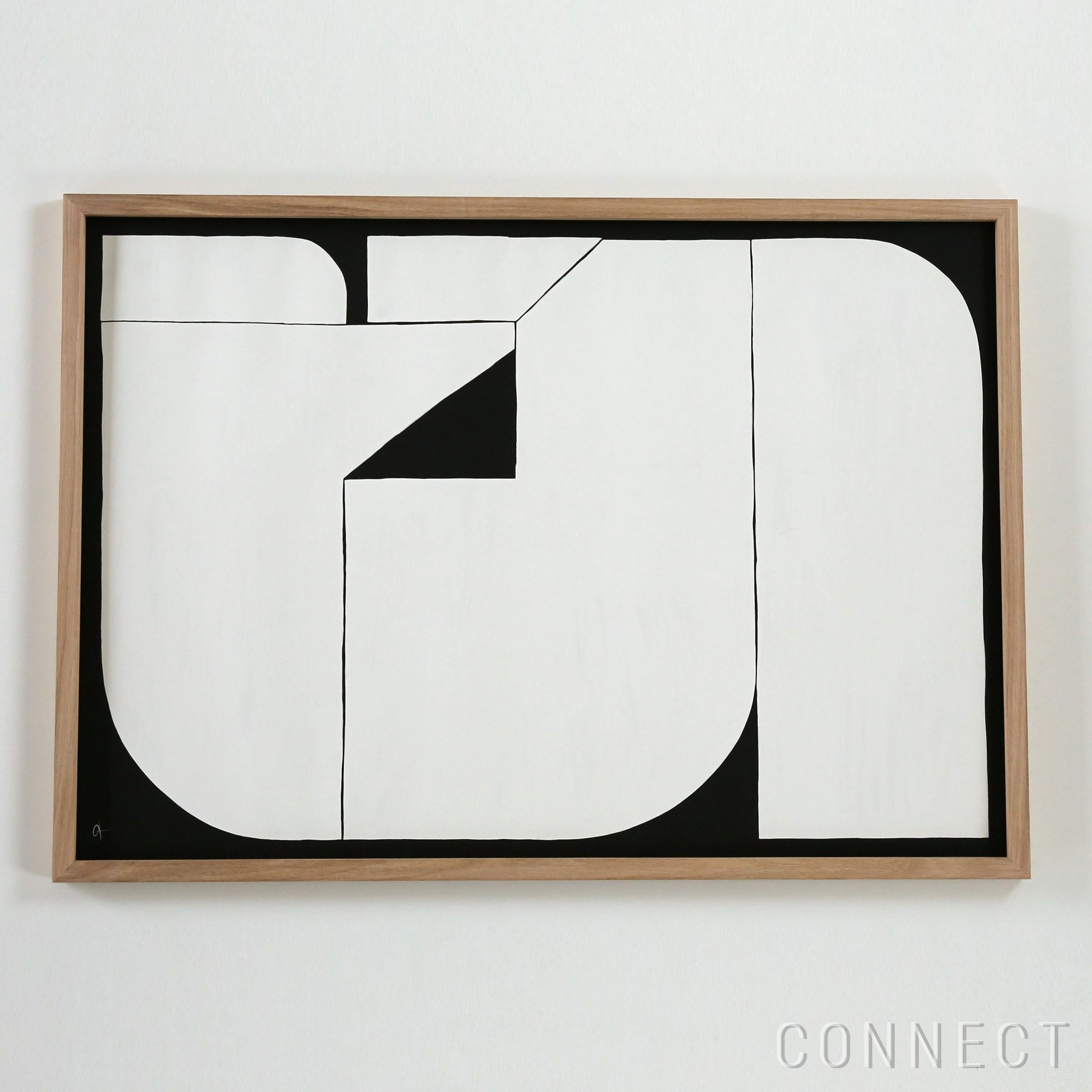 THE POSTER CLUB The Line - Blue 30×40｜正規販売 CONNECT