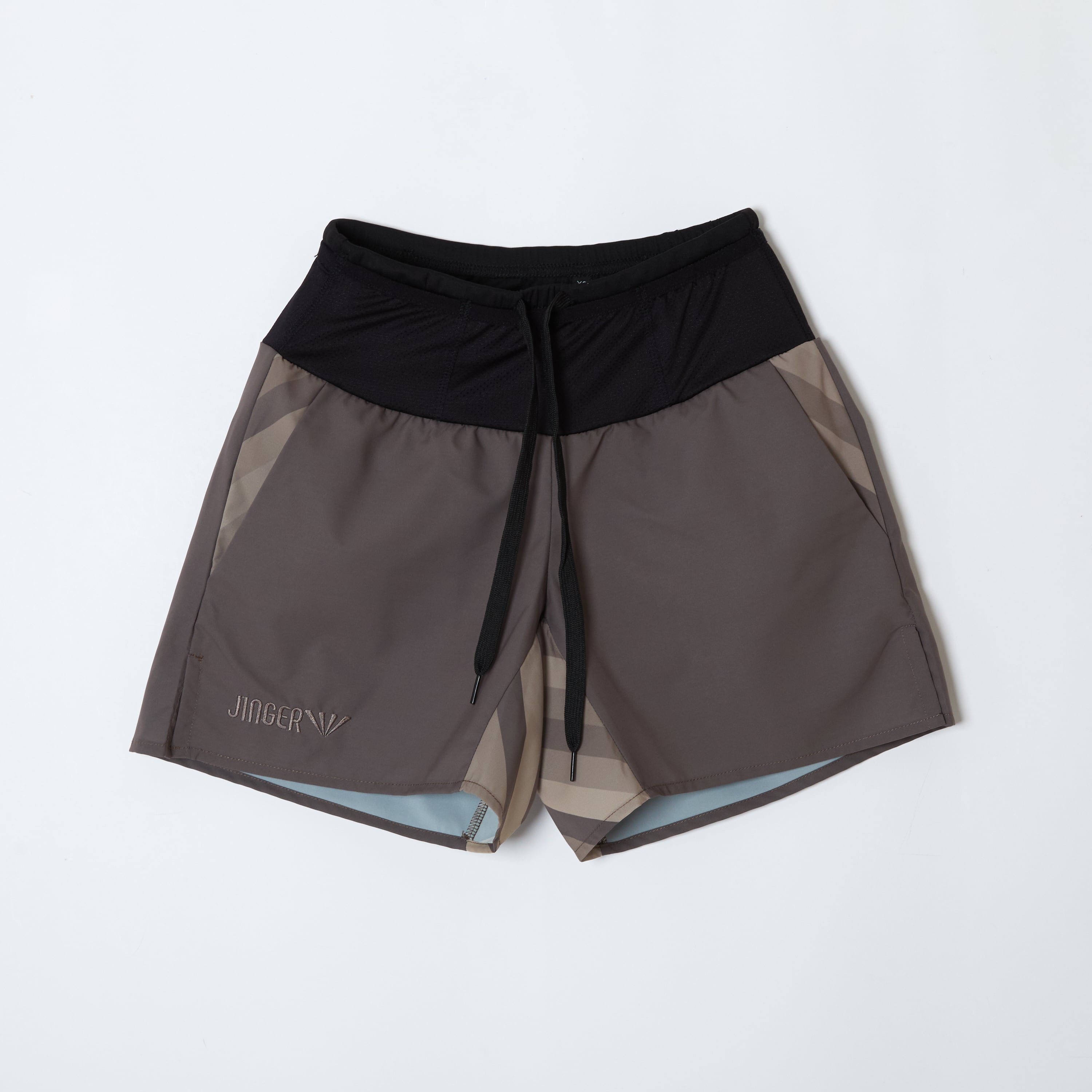 ユニセックス マルチポケット付きランニングパンツ【J-2040/BRN