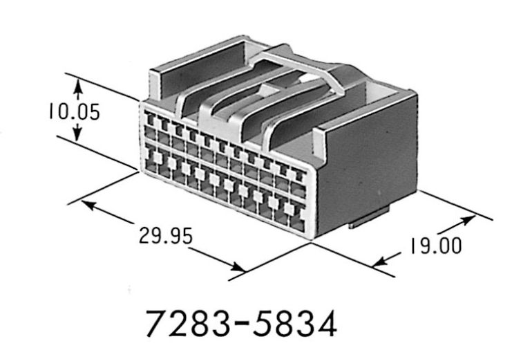 1.0III(040III)コネクタ印刷ページ│矢崎総業コネクタカタログ