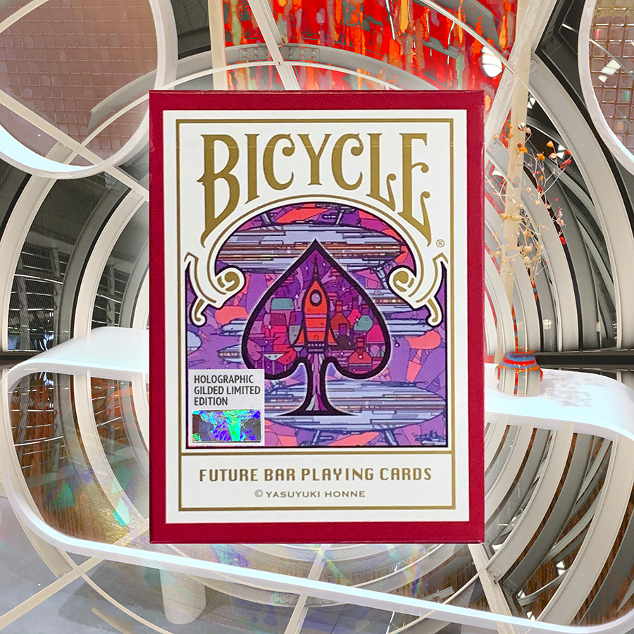 トランプ：Holographic Gilded Bicycle Future Bar Cards - カード