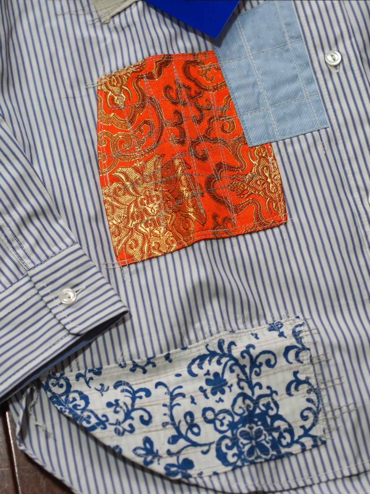 JUNYA WATANABE MAN パッチワーク シャツ: いろいろな素敵なもの