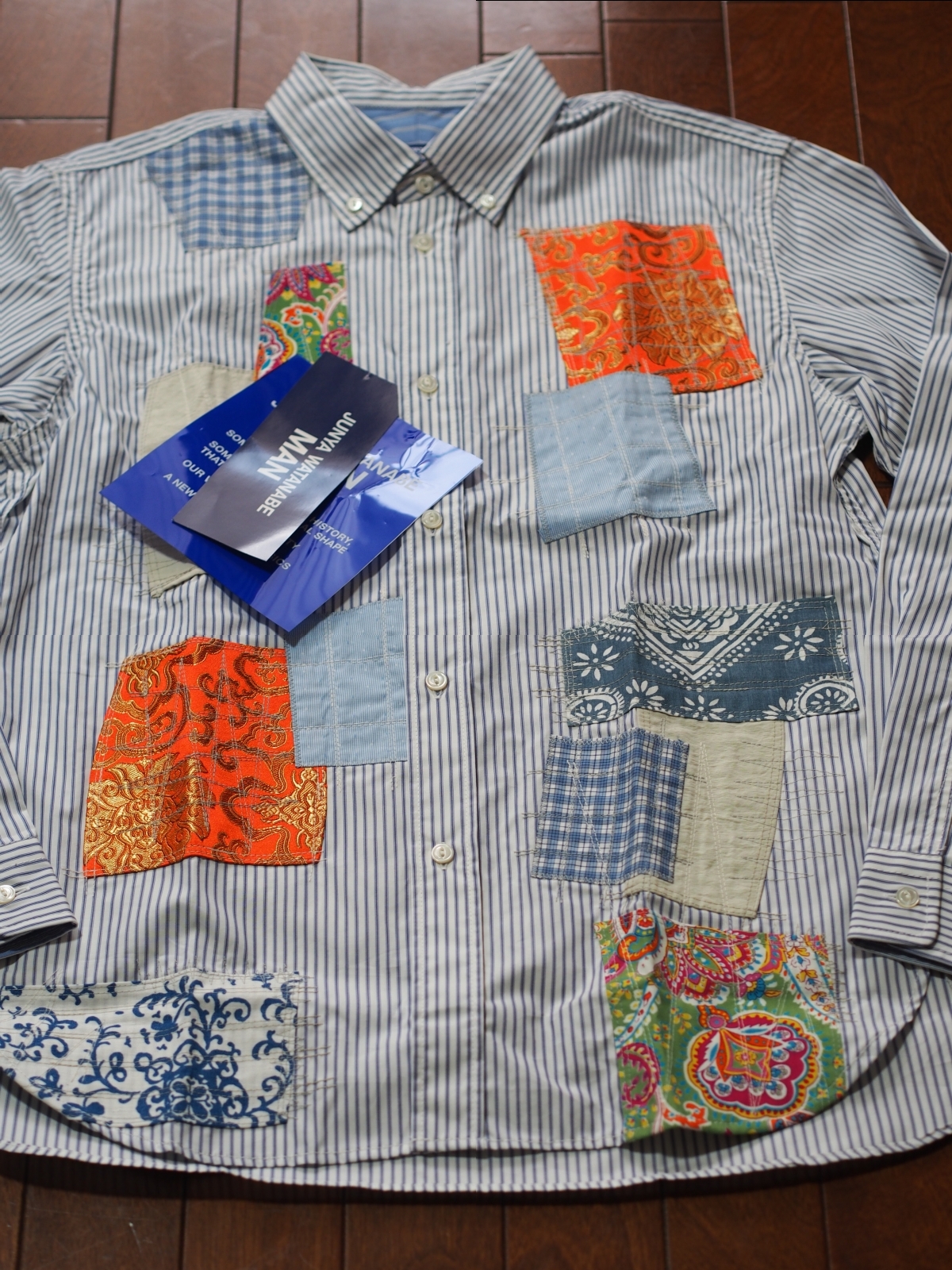 JUNYA WATANABE MAN パッチワーク シャツ: いろいろな素敵なもの