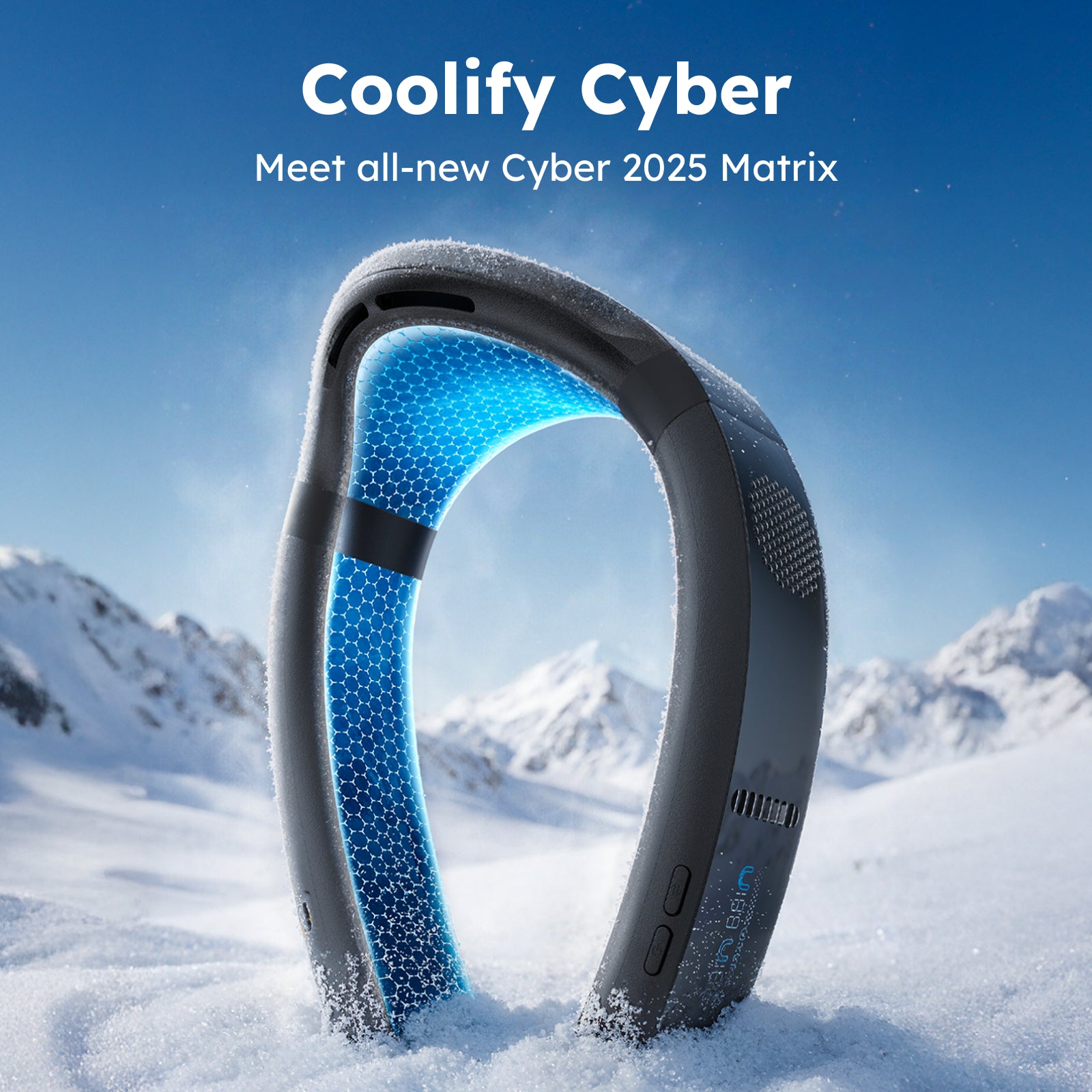 COOLiFY Cyber – Best Portable Neck Air Conditioner