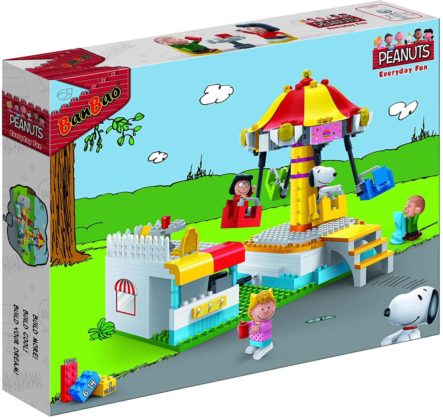 Peanuts Everyday Fun - Carnival Building Set by Ban Bao - A & D