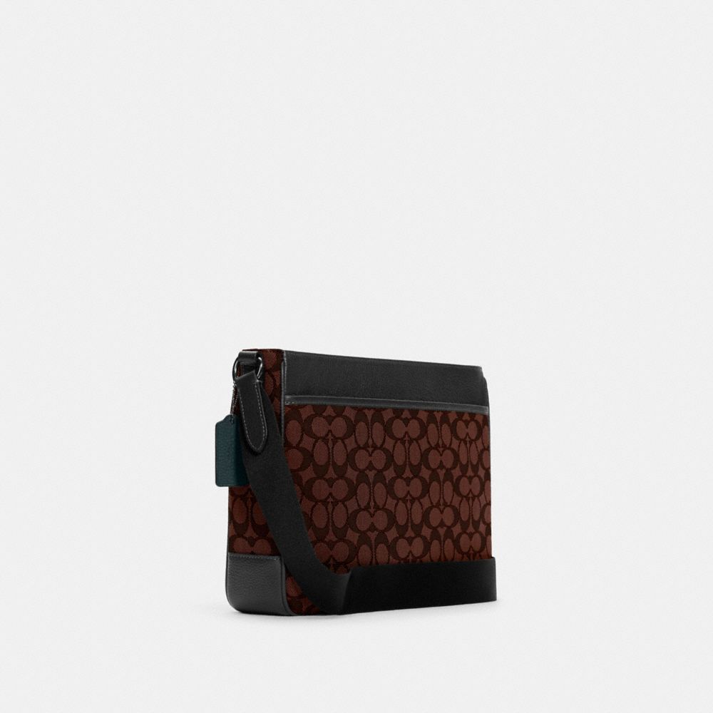 トンプソン クロスボディ シグネチャー ジャカード ウィズ ヴァー