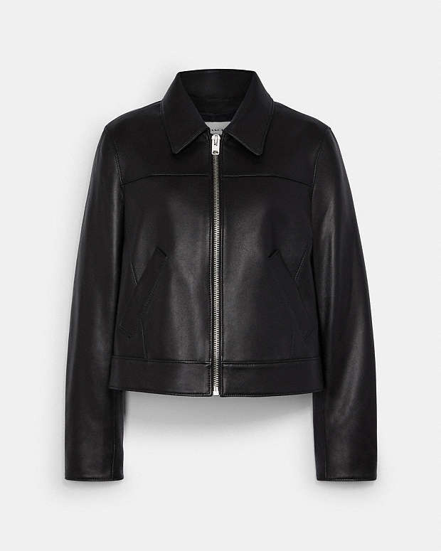 公式】コーチアウトレット | レザー ジャケット