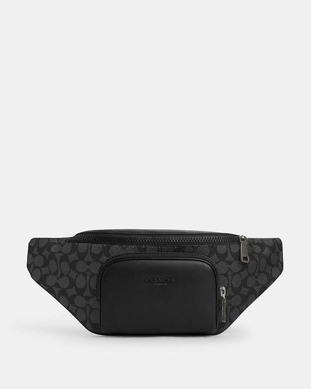 公式】コーチアウトレット | レーサー ベルト バッグ・シグネチャー
