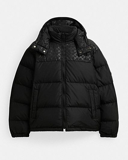 公式】COACH – コーチ | キルテッド シグネチャー パッファー