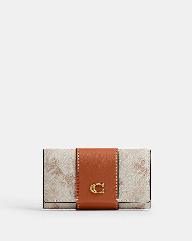 公式】COACH – コーチ | エッセンシャル 6 リング キー ケース・ホース