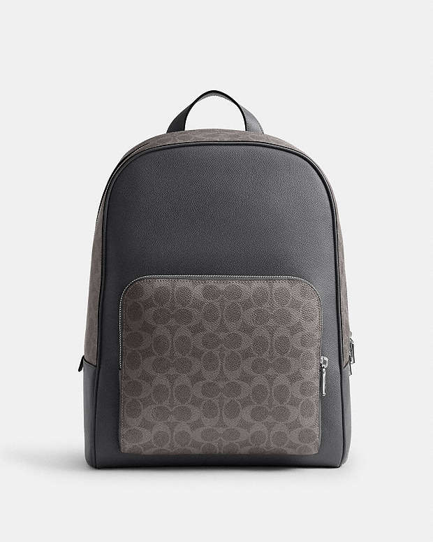 公式】COACH – コーチ | ウェイド バックパック・シグネチャー キャンバス