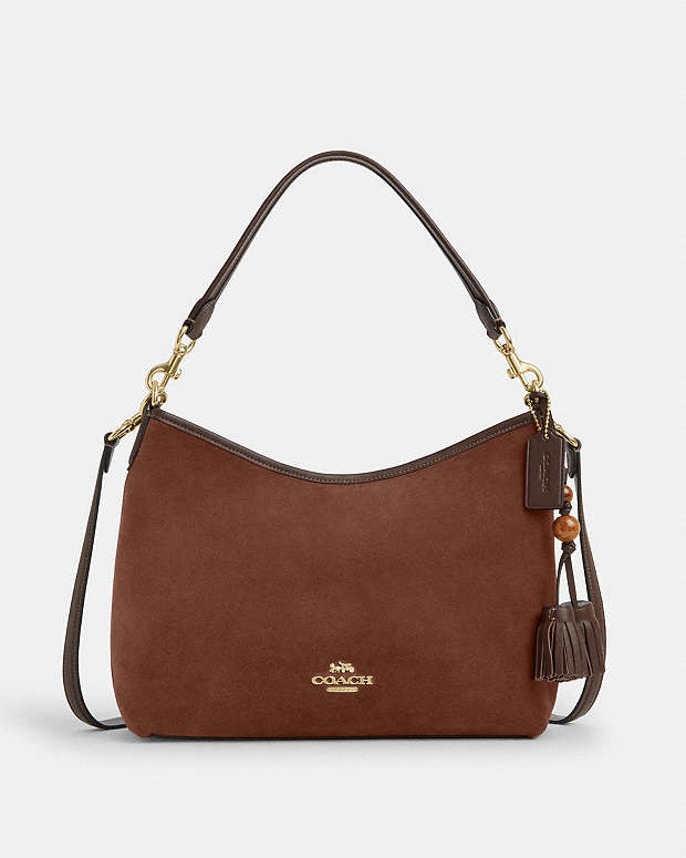 COACH® MC | Laurel Shoulder Bag With Tassels
