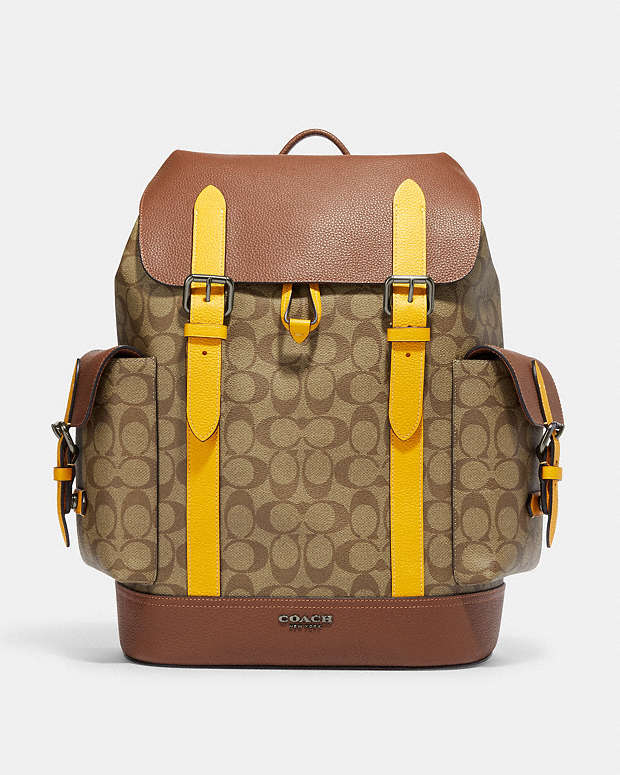 公式】コーチアウトレット | ハドソン バックパック・カラーブロック