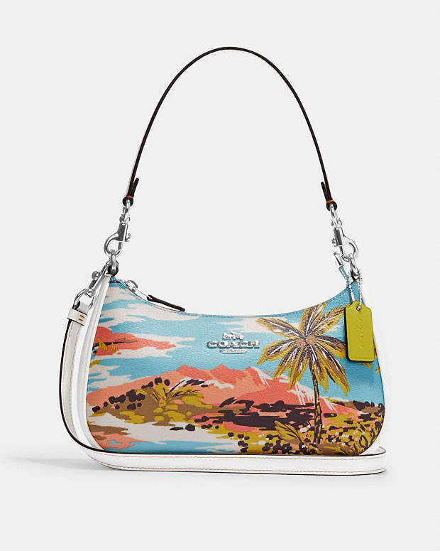 公式】コーチアウトレット | テリ ショルダー バッグ・ハワイアン プリント