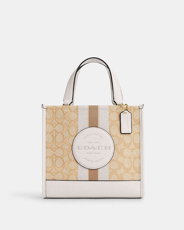 公式】コーチアウトレット | デンプシー トート 22・シグネチャー ジャ
