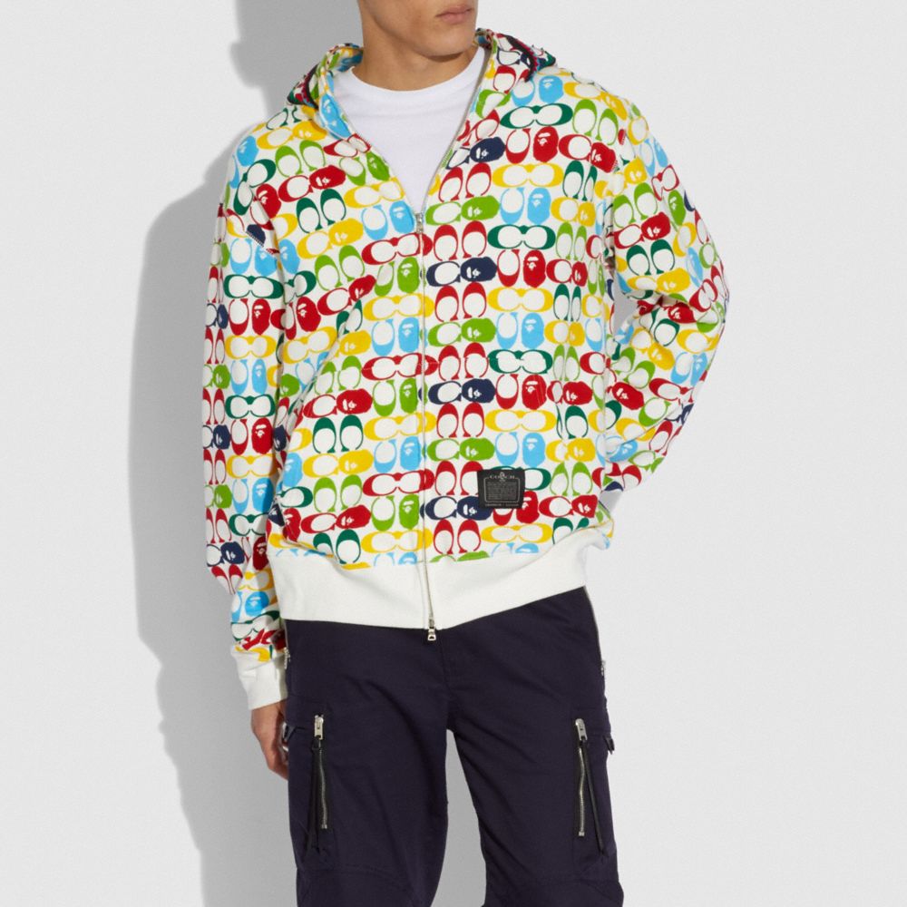 COACH® | COACH®: Bape X Coach Shark Full Zip Hoodie