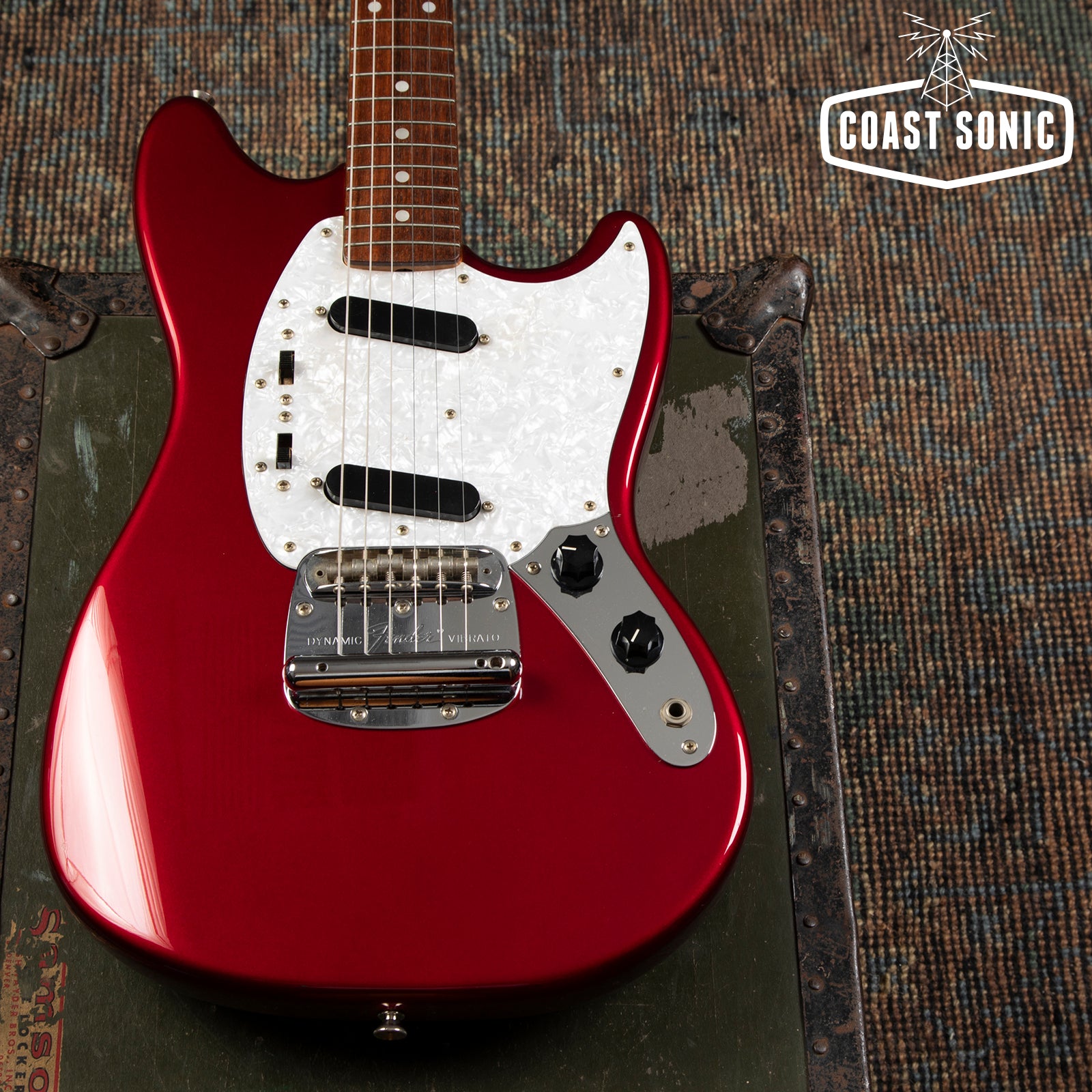 2007 Fender '69 Reissue Mustang MG69 Made in Japan Candy Apple Red