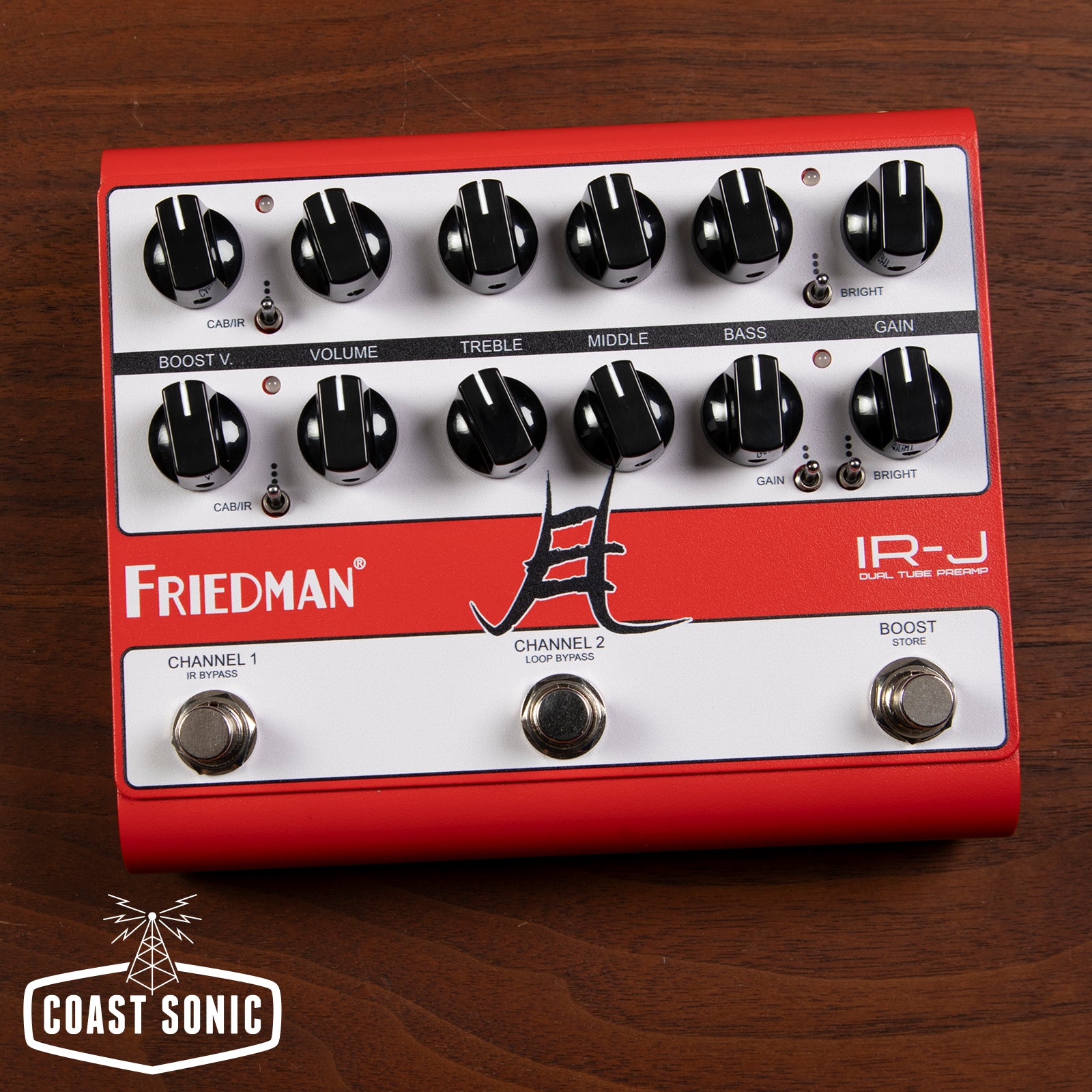 Friedman IR-J Jake E Lee Signature – Dual Tube Preamp & DI