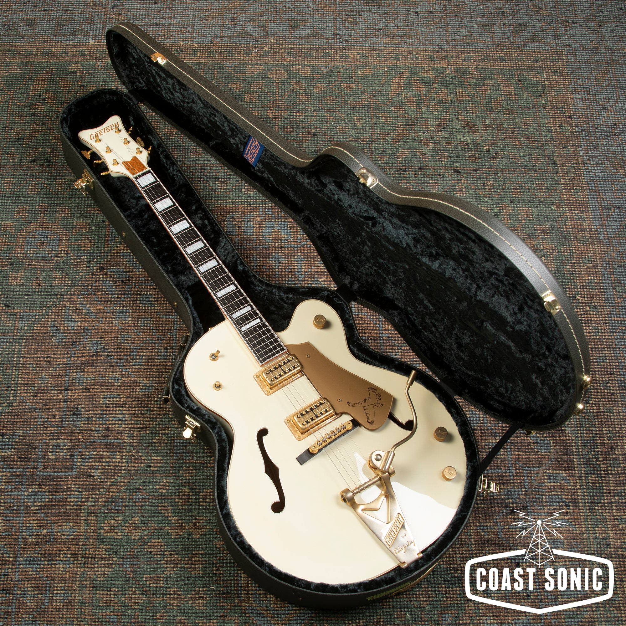 2007 Gretsch White Falcon I G7593 made in Japan w/original case