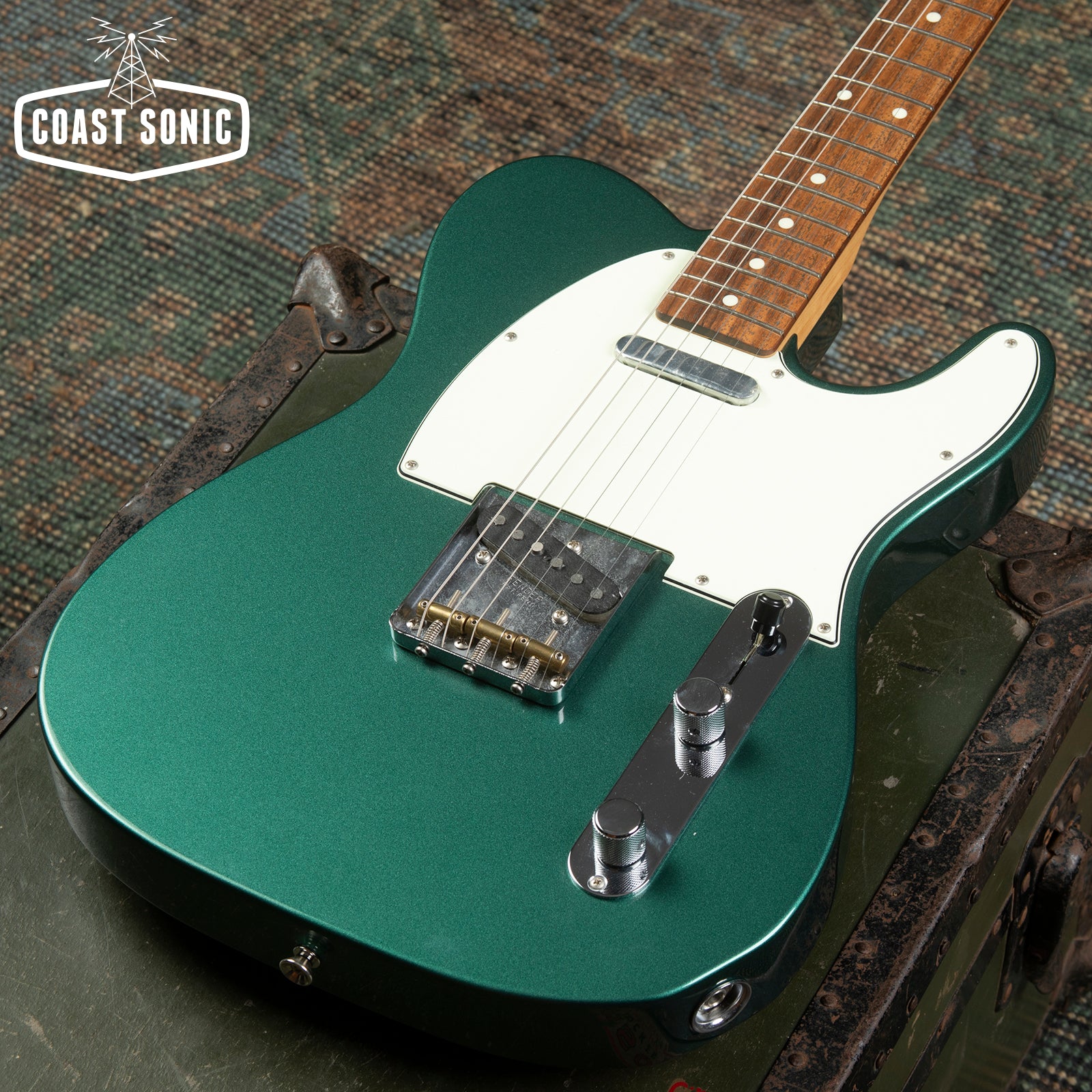 2020 Fender Hybrid 60s Telecaster Made in Japan Sherwood Green Metalli