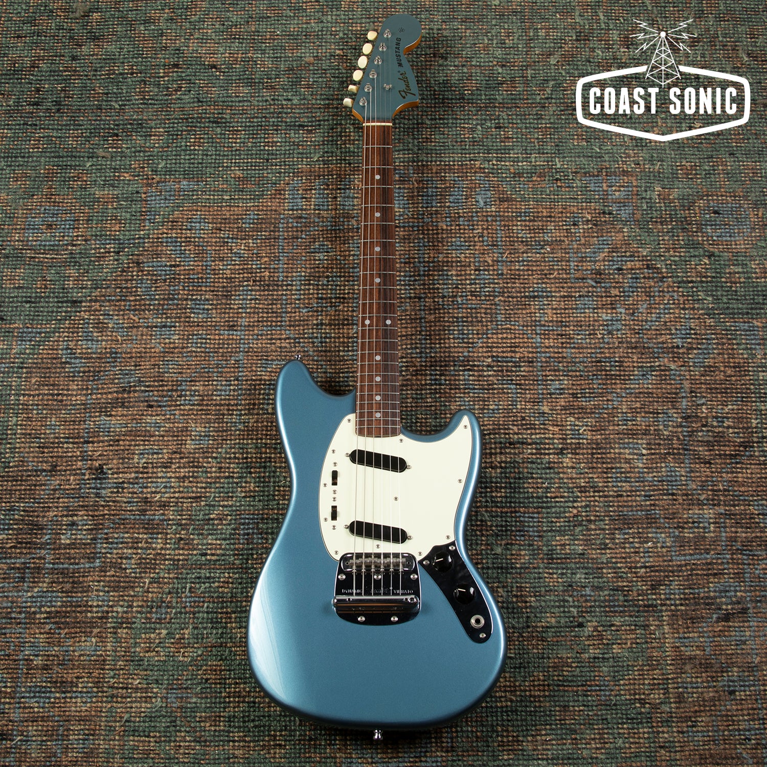 2006 Fender '69 Mustang Reissue Matching Headstock MG69-75 crafted in