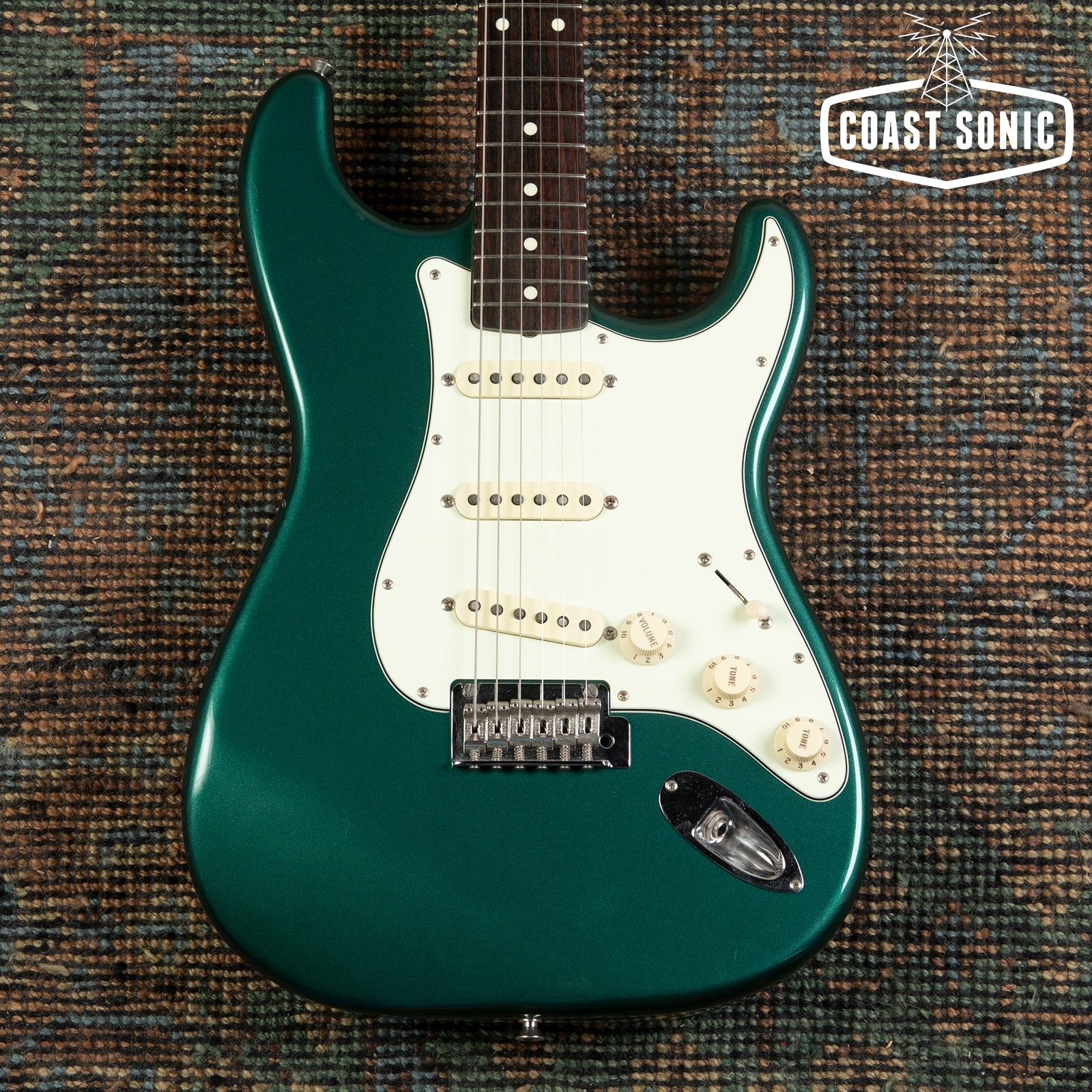 2017 Fender Hybrid 60's Stratocaster made in Japan -Sherwood Green Met