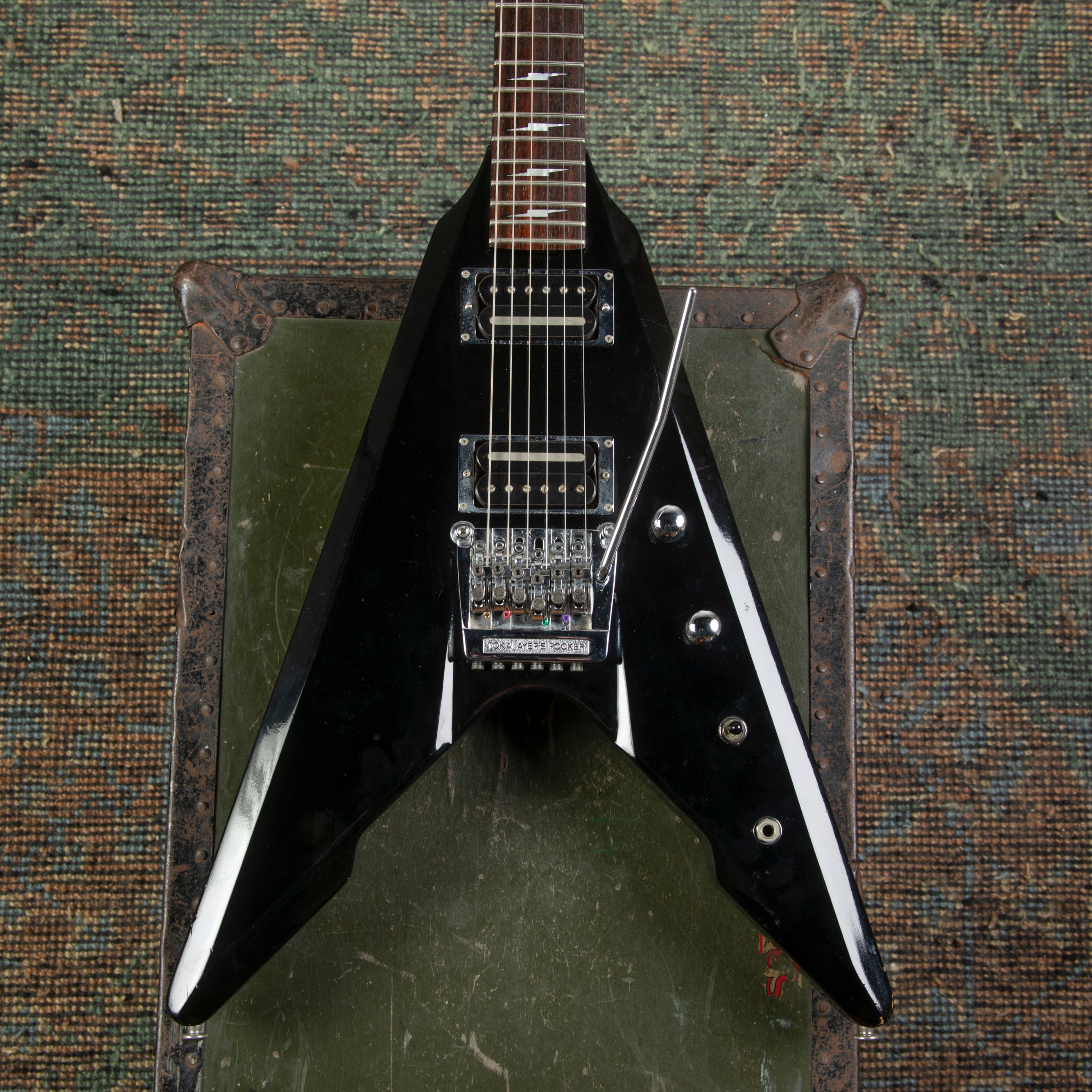 1982 Tokai FV-55 Super Edition Flying V Made in Japan Ayers Rocker tre